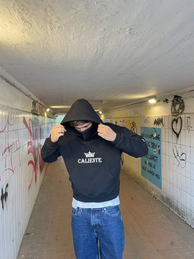 Caliente hoodie authentic attitude logo's